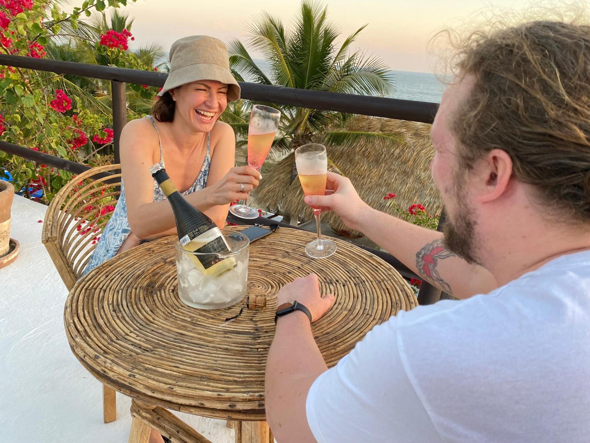 Beachfront Paradise Boutique Hotel Agua Blanca Bagian luar foto