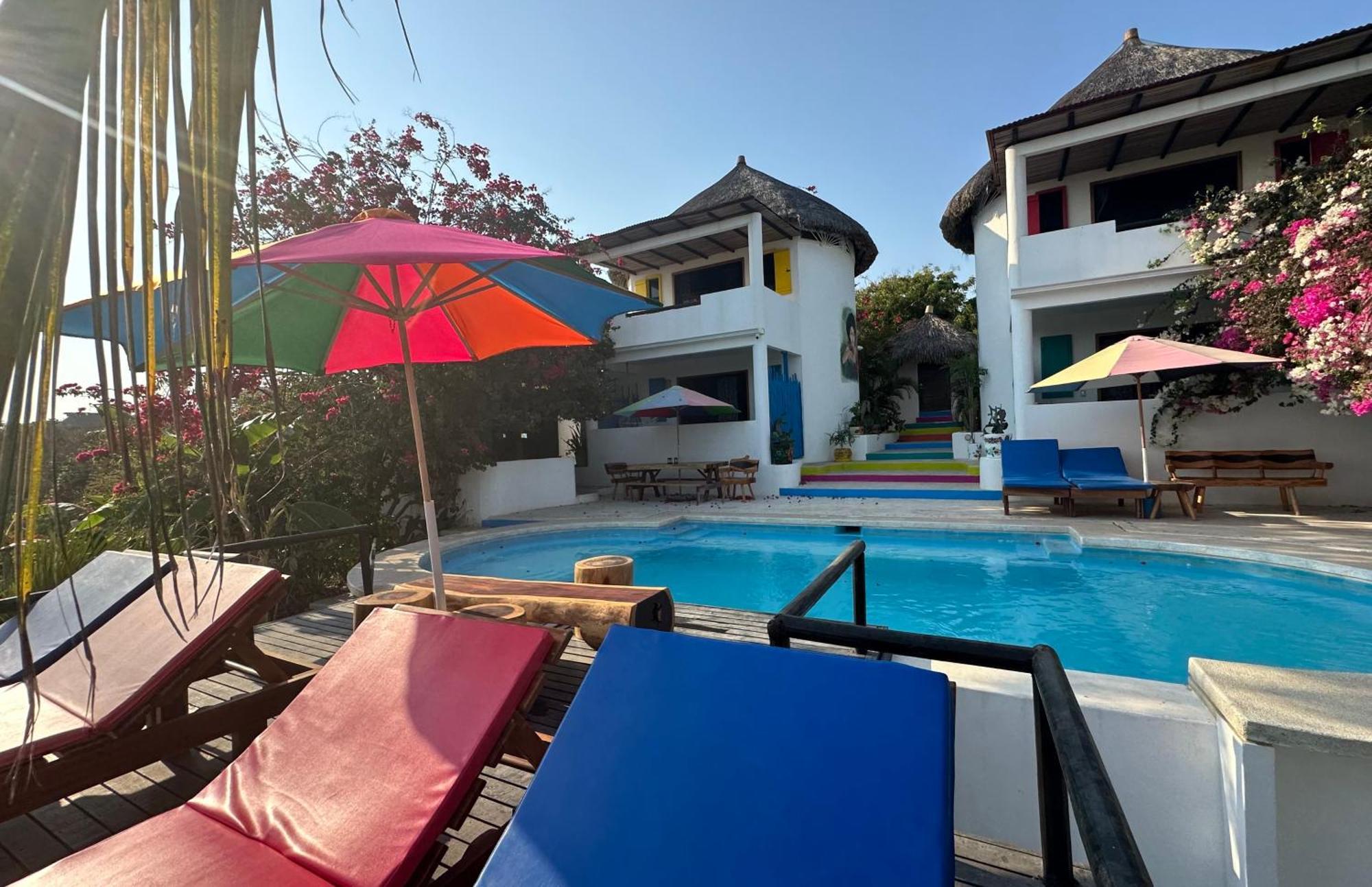Beachfront Paradise Boutique Hotel Agua Blanca Bagian luar foto